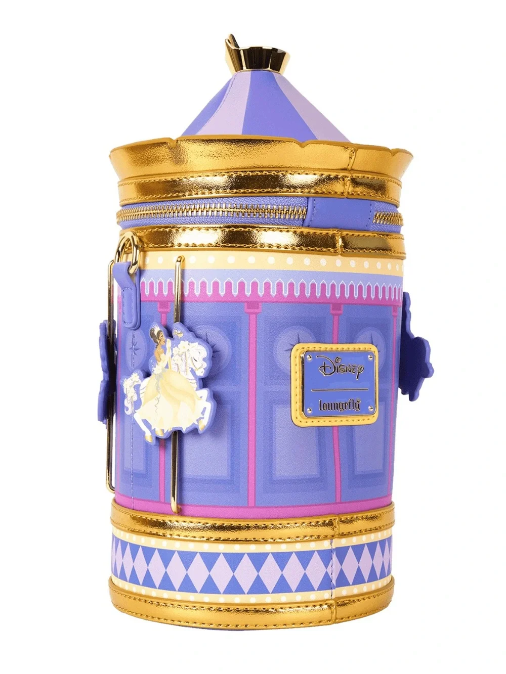 Loungefly Disney Princess Exelusive Carousel Figural Crossbody Bag